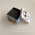 Carton Watch Holding Tin Can Square Tin Container